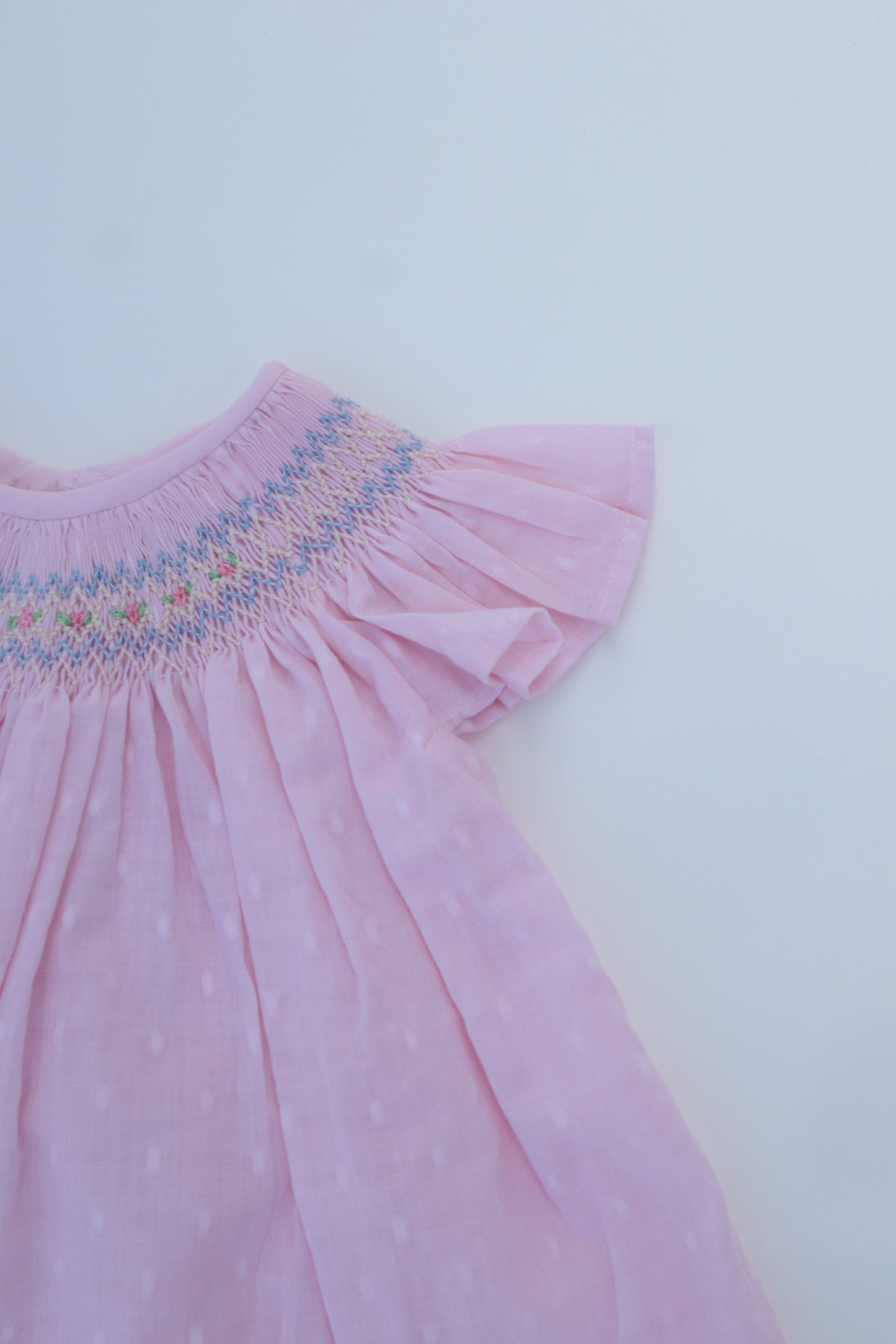 Bishop Smock Dress Orchid