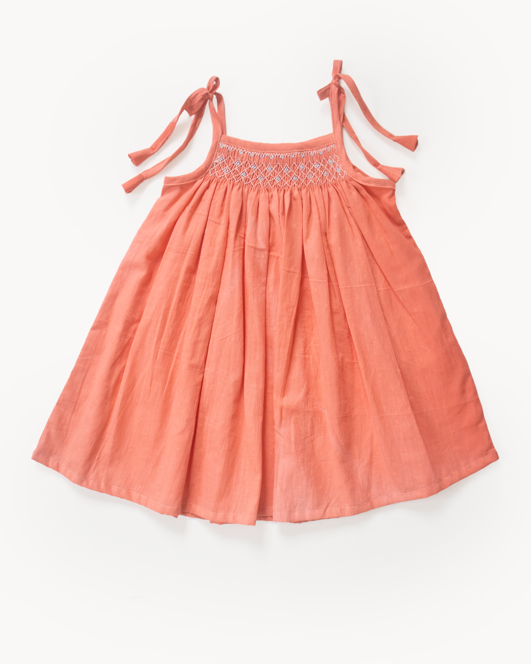Candy Smock Dress – Hand-Smocked Pure Cotton