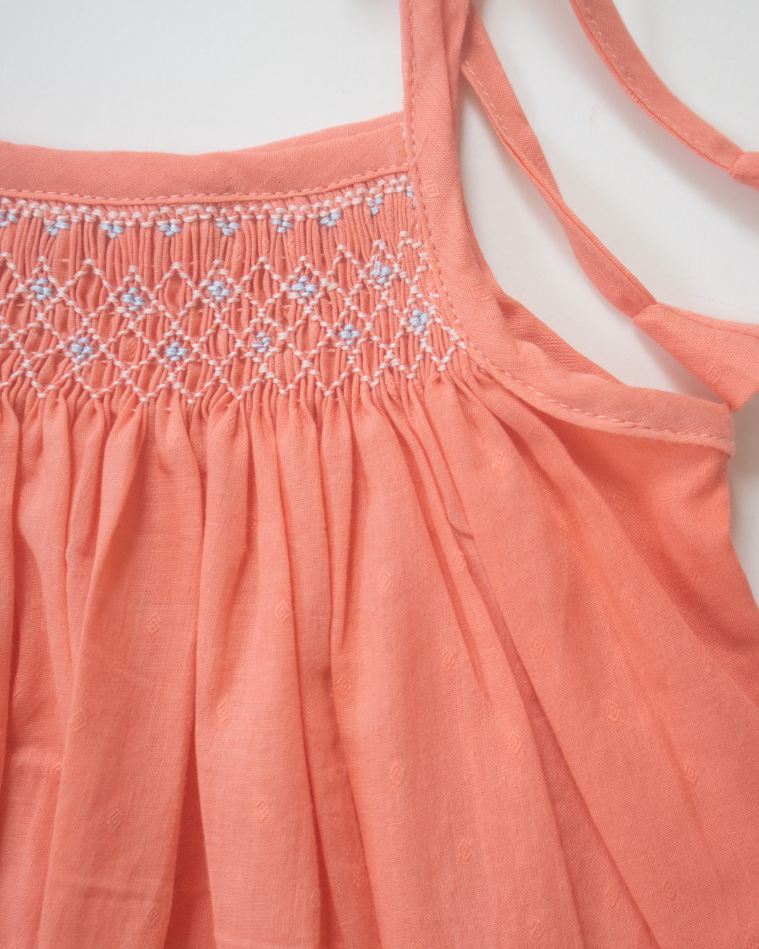 Candy Smock Dress – Hand-Smocked Pure Cotton