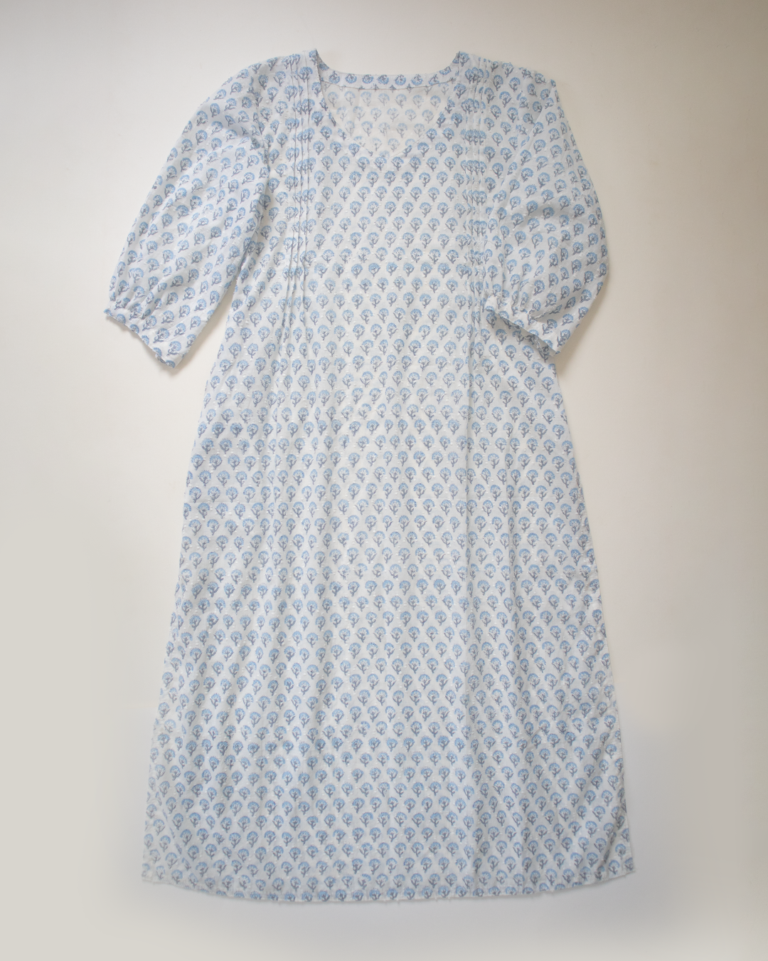 Blue Petal Kurti