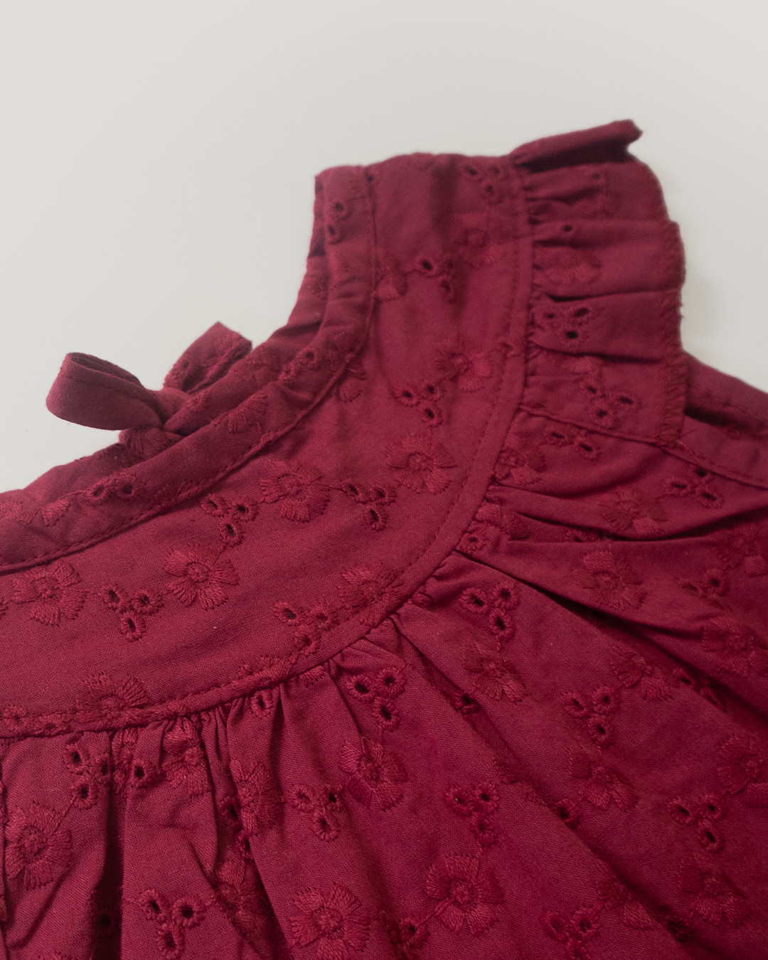Mulberry Bloom – Hakoba Cotton Baby Dress