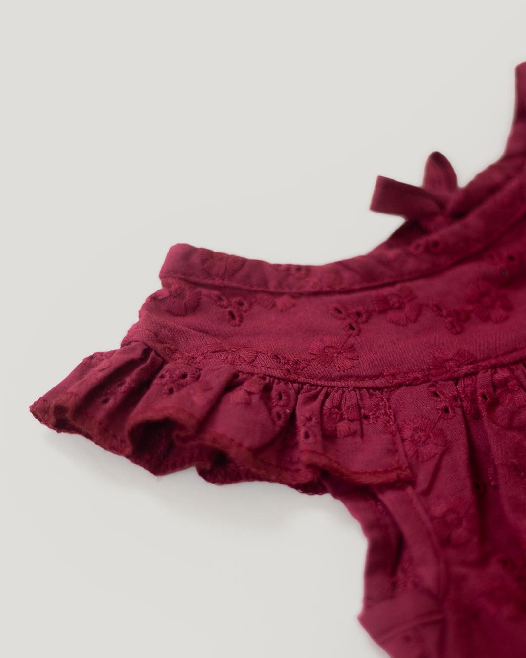 Mulberry Bloom – Hakoba Cotton Baby Dress