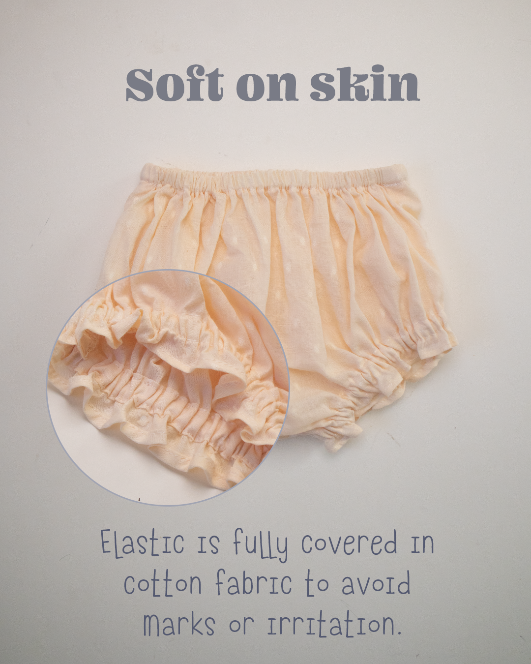 Peach Diaper Cover