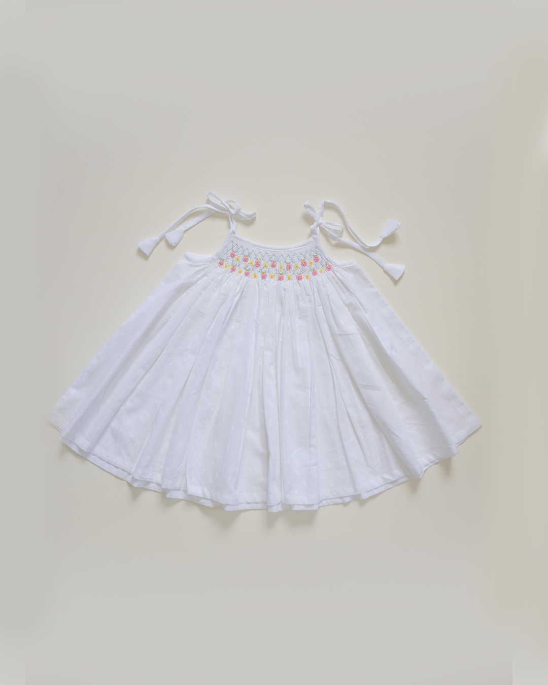 Blossom Trail - Tie up Smock - Pure Cotton