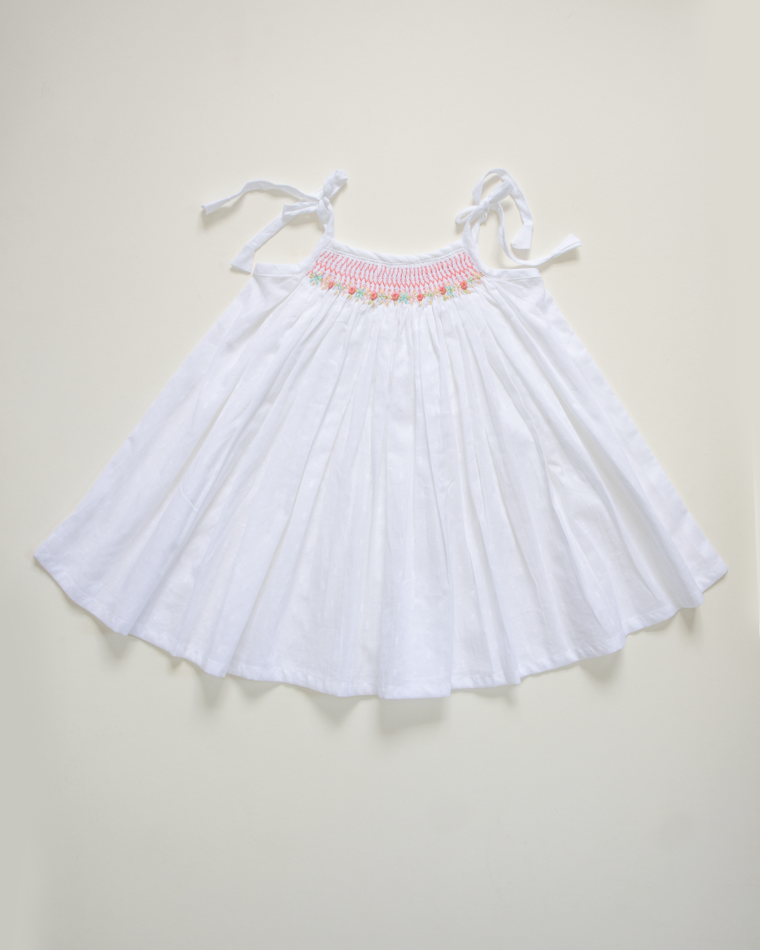 Tie up Smock - Pure Cotton