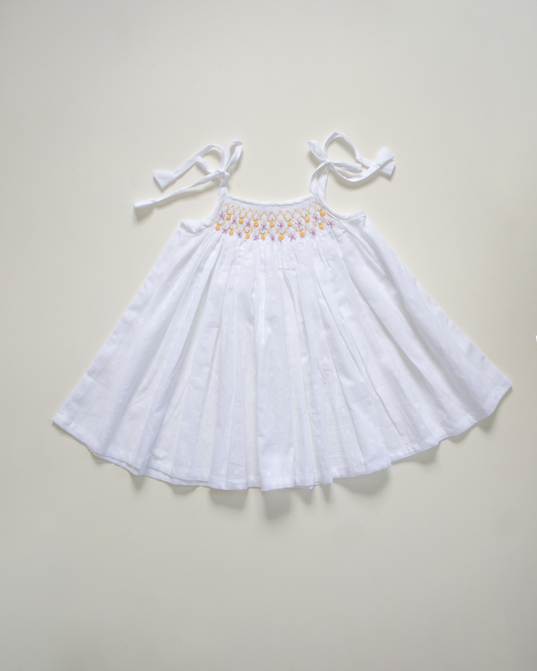 Butter Bloom - Tie up Smock - Pure Cotton