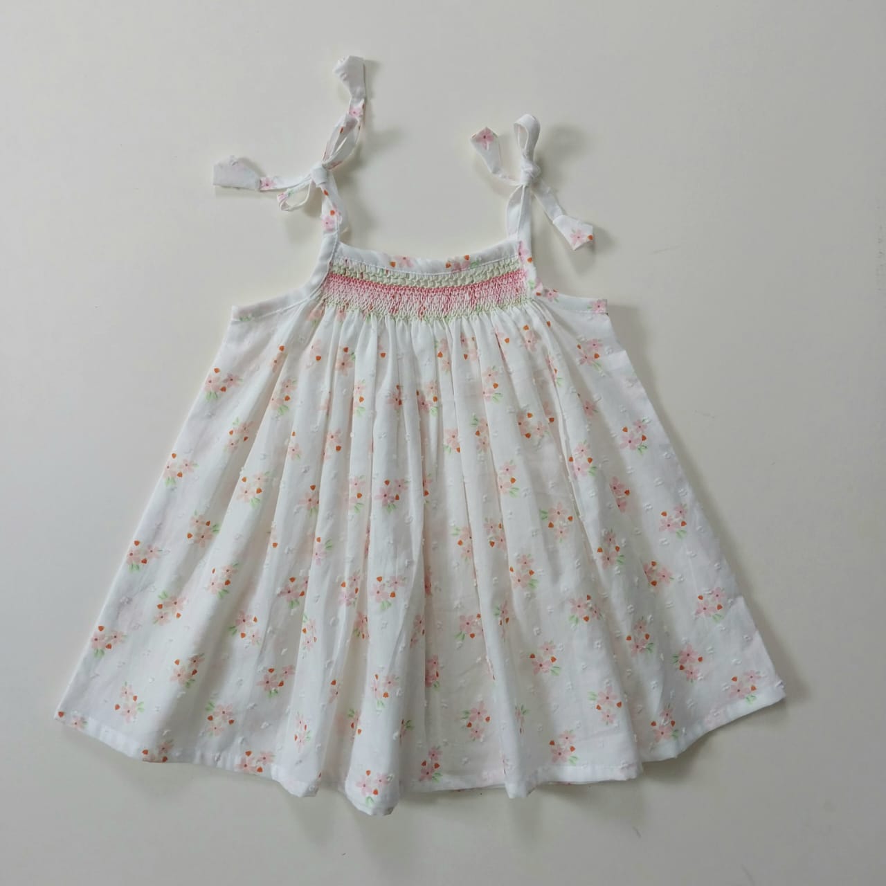 Meadow Grace Tieup Smock Dress