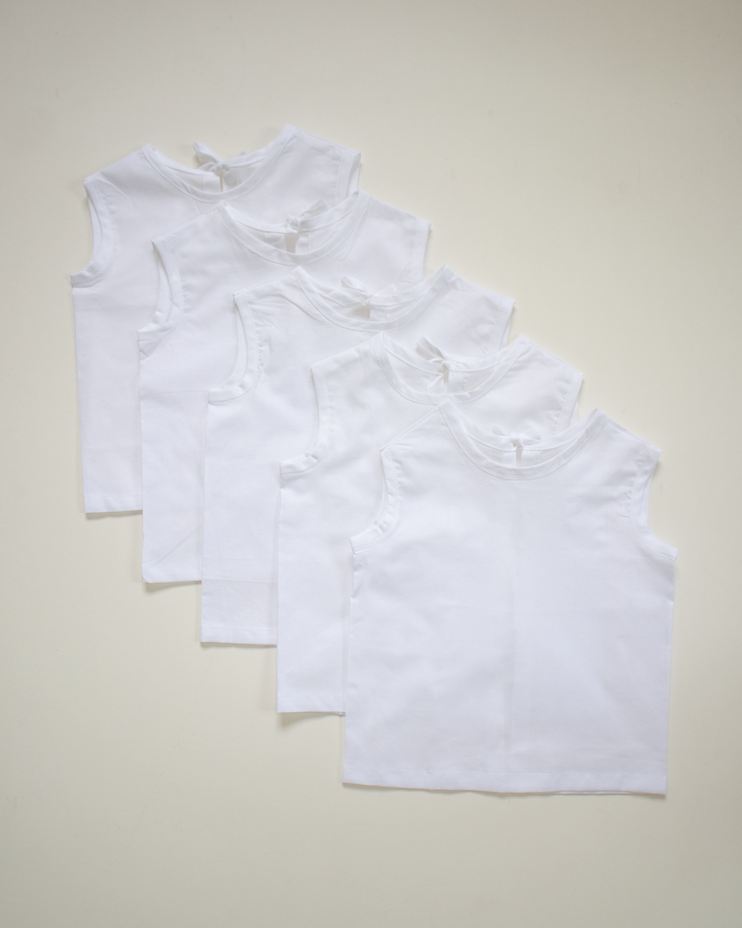 Newborn Jabala - Plain White - Set of 5