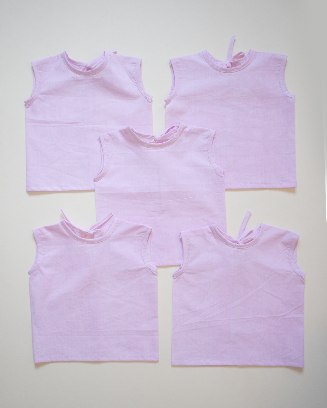 Newborn Jabala Pure Cotton - Orchid Pink - Set of 5
