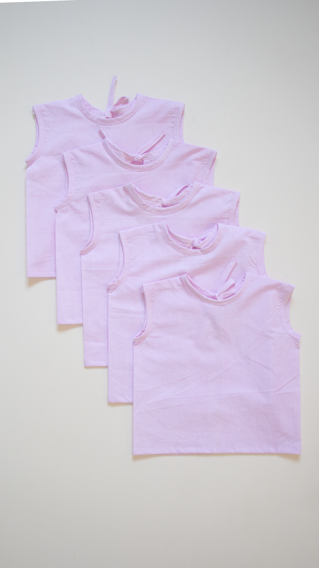 Newborn Jabala Pure Cotton - Orchid Pink - Set of 5