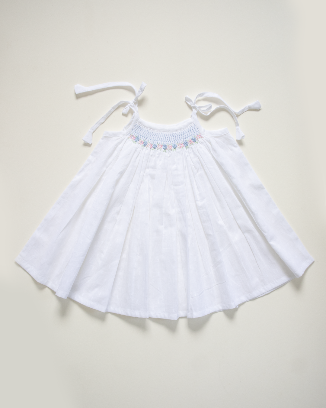 Tie up Smock - Pure Cotton