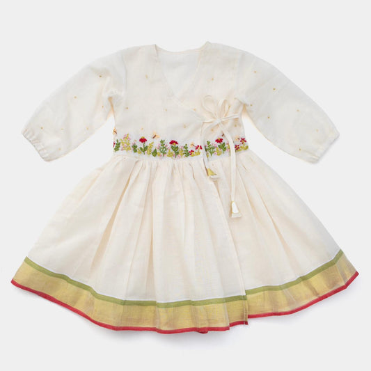 Chendamangalam Handloom - Wrap dress
