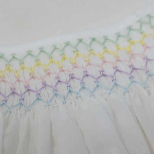 Rainbow - Tie up Smock - Pure Cotton