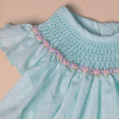 Bishop Smock Dress with angel Sleeve