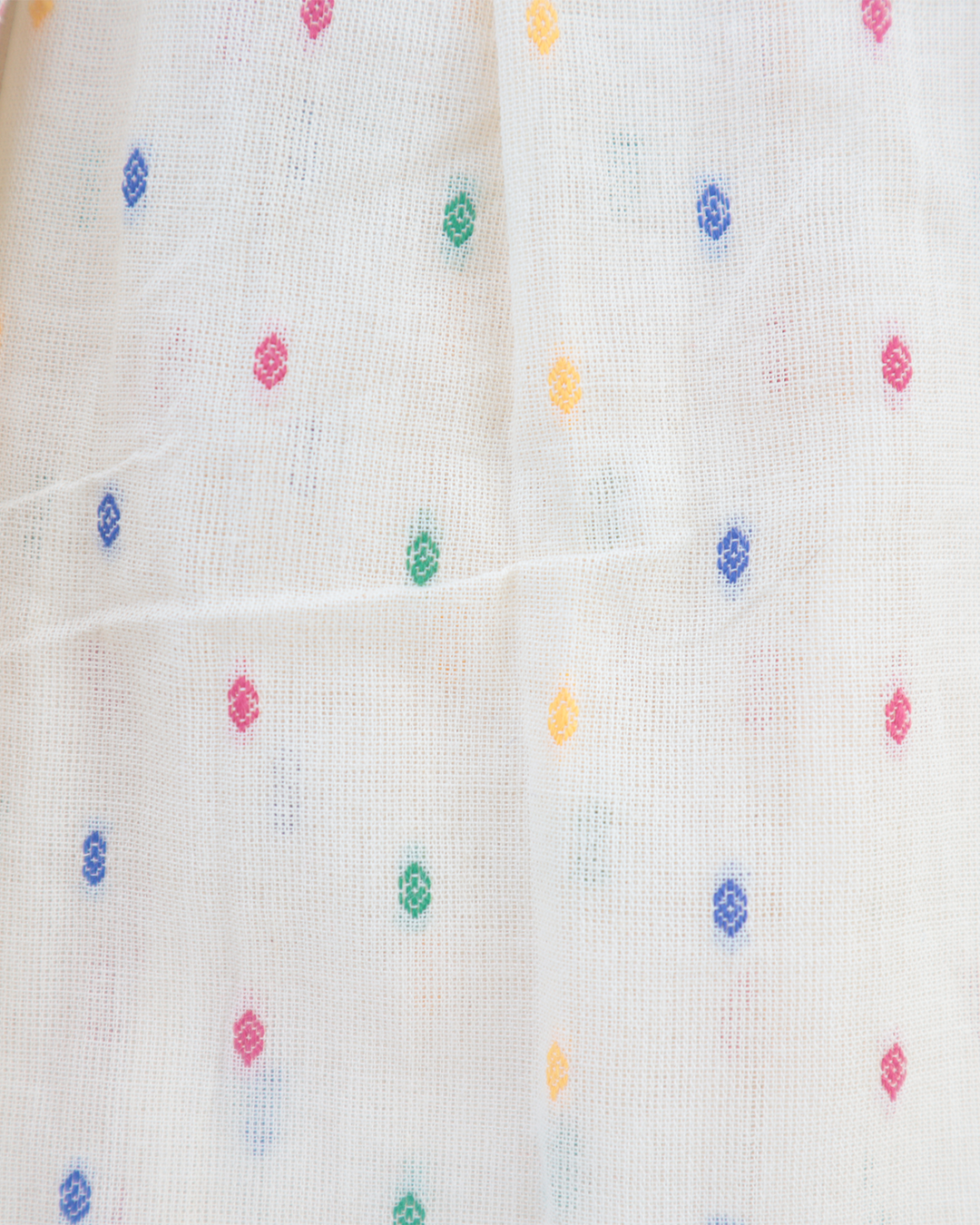 Multicolor - Tie up Smock - Pure Cotton