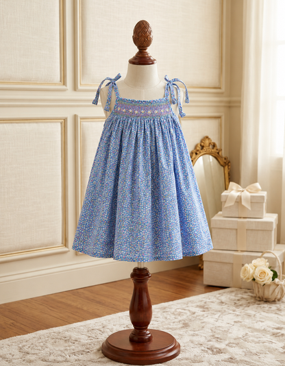 Daisy Tie-Up Smock