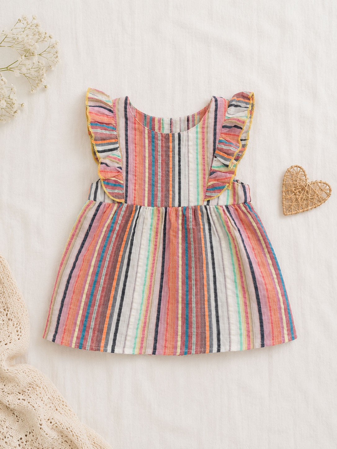 Cotton Dress Rainbow Dreams