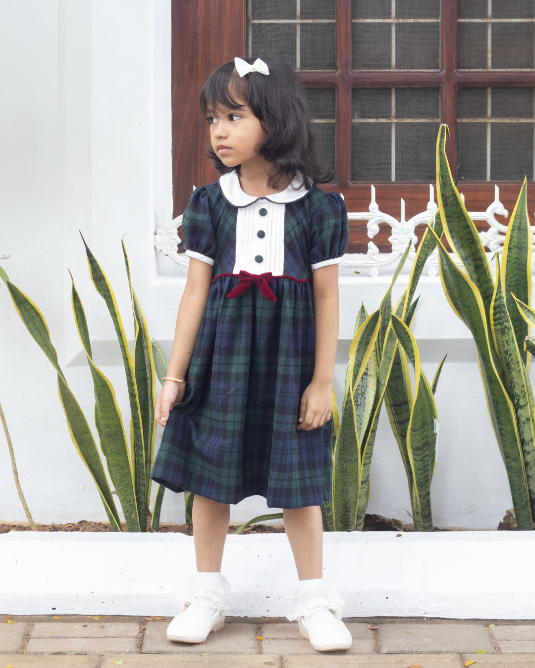 Pine Grove Bow Dress