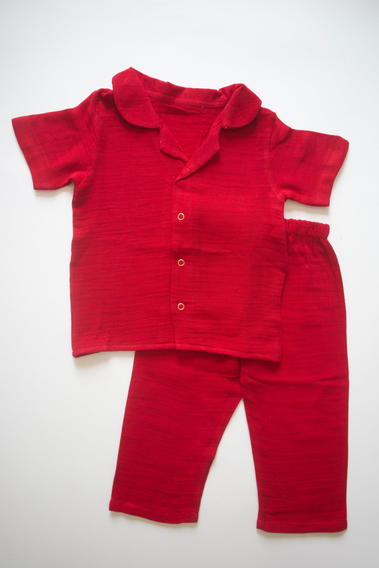 Cherry Red - Bamboo Cotton - Cord Set