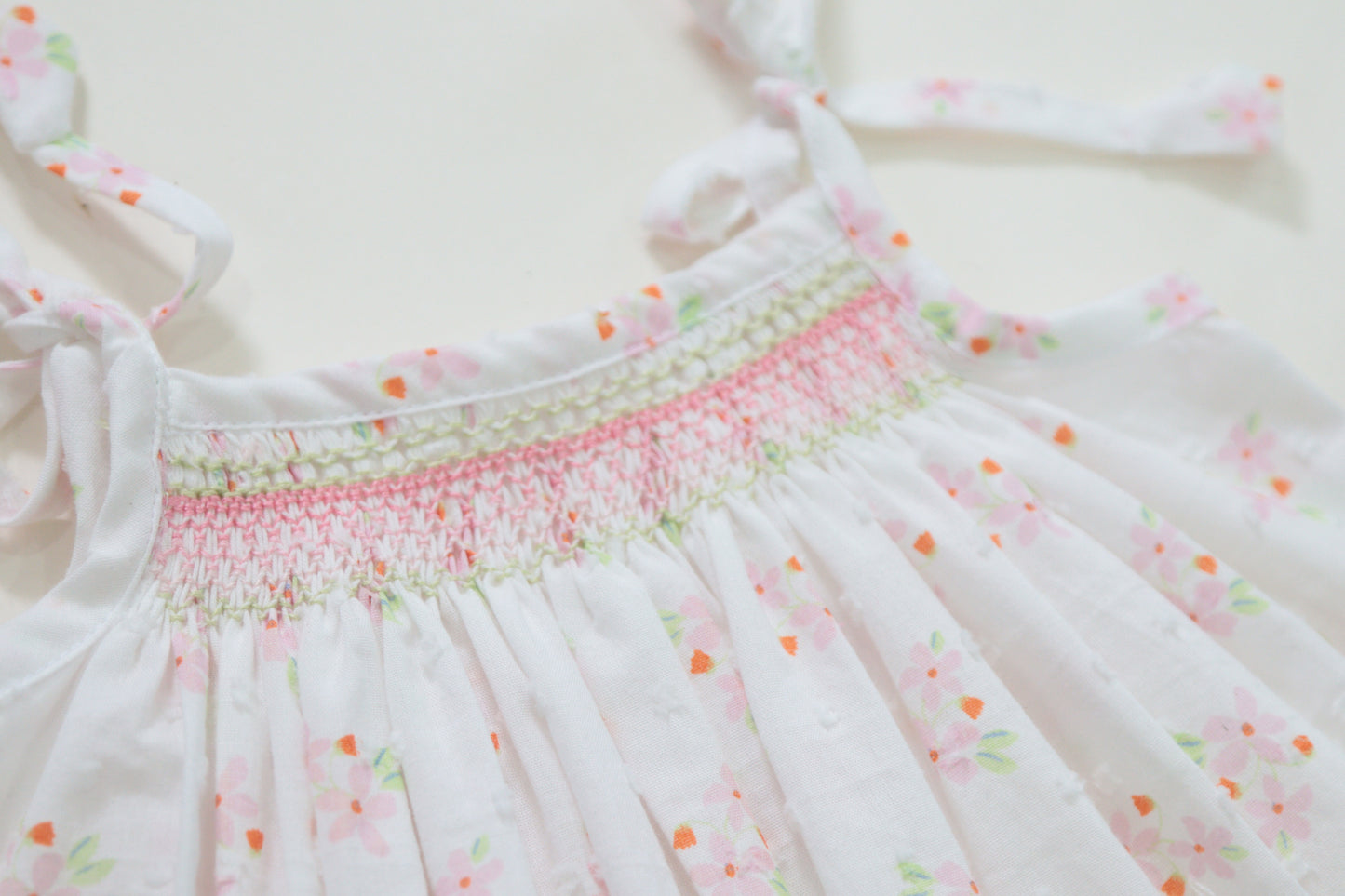 Meadow Grace Tieup Smock Dress