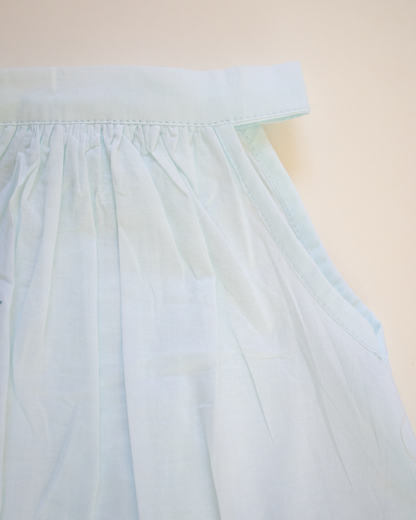 Halter Neck Jabala - Pure Cotton - Blue