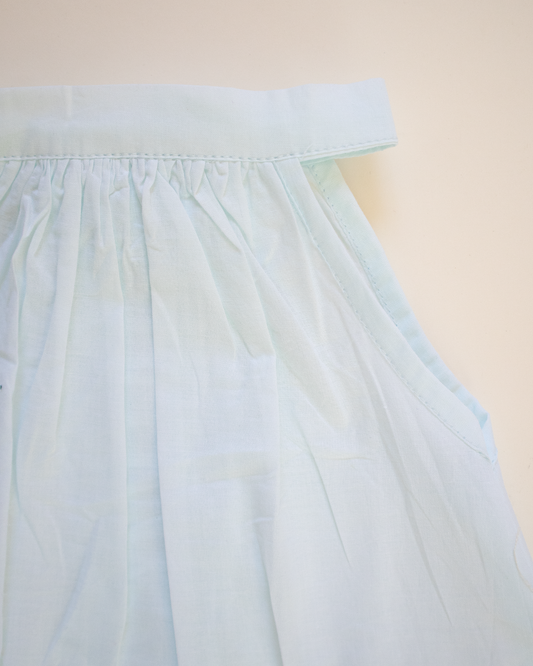 Halter Neck Jabala - Pure Cotton - Blue