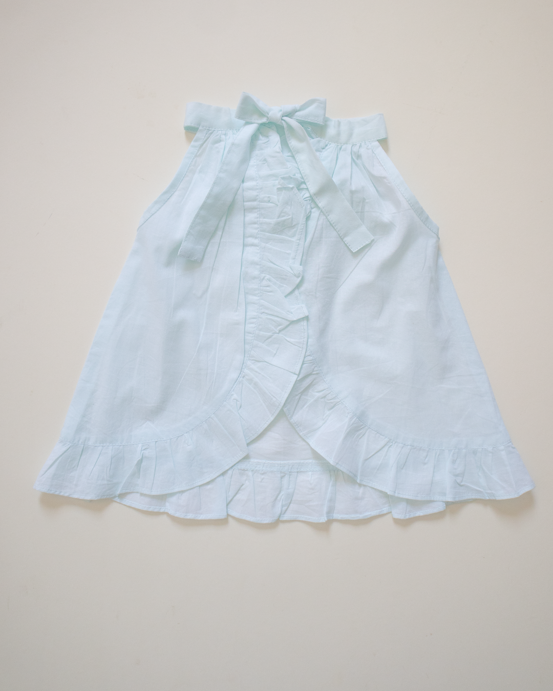Halter Neck Jabala - Pure Cotton - Blue