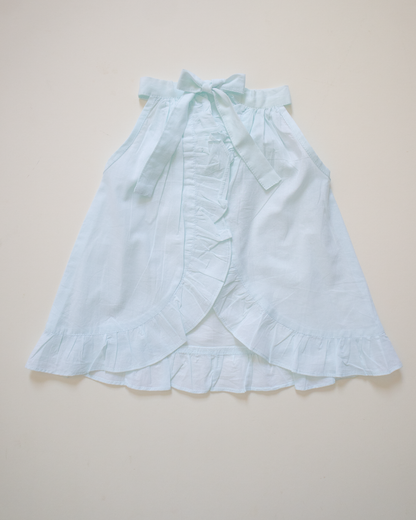 Halter Neck Jabala - Pure Cotton - Blue