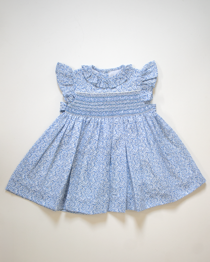 Blue Meadow Smock Dress