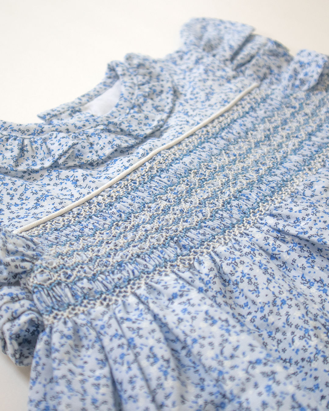 Blue Meadow Smock Dress