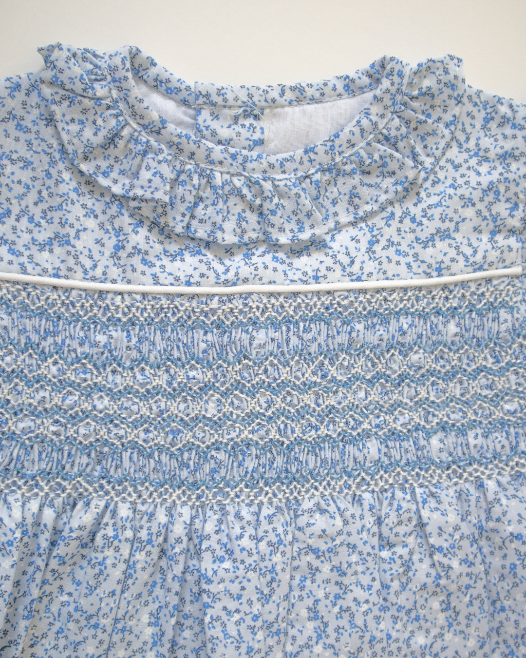 Blue Meadow Smock Dress