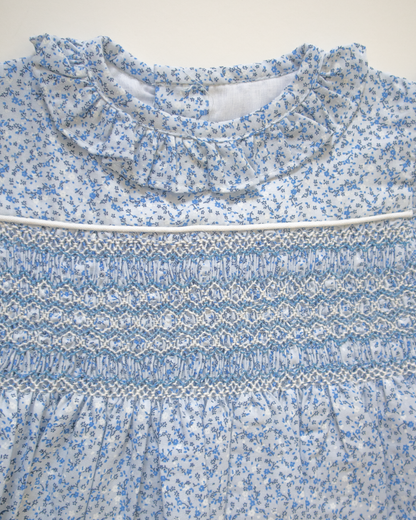 Blue Meadow Smock Dress