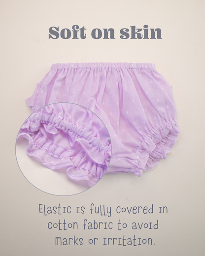 Lilac Diaper Cover