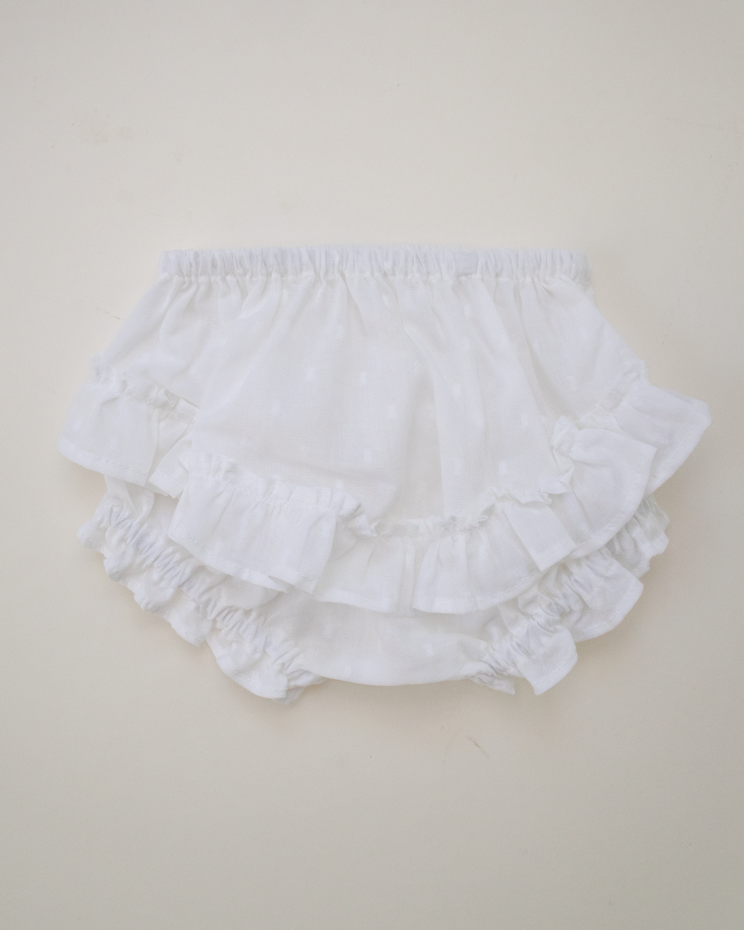 White Diaper Cover
