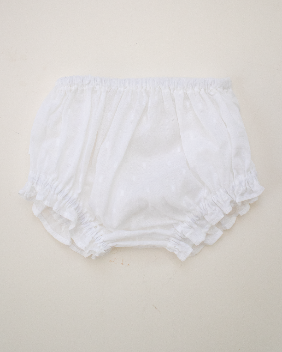 White Diaper Cover