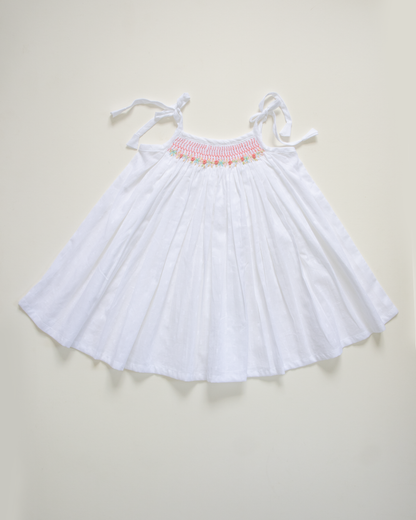 Tie up Smock - Pure Cotton