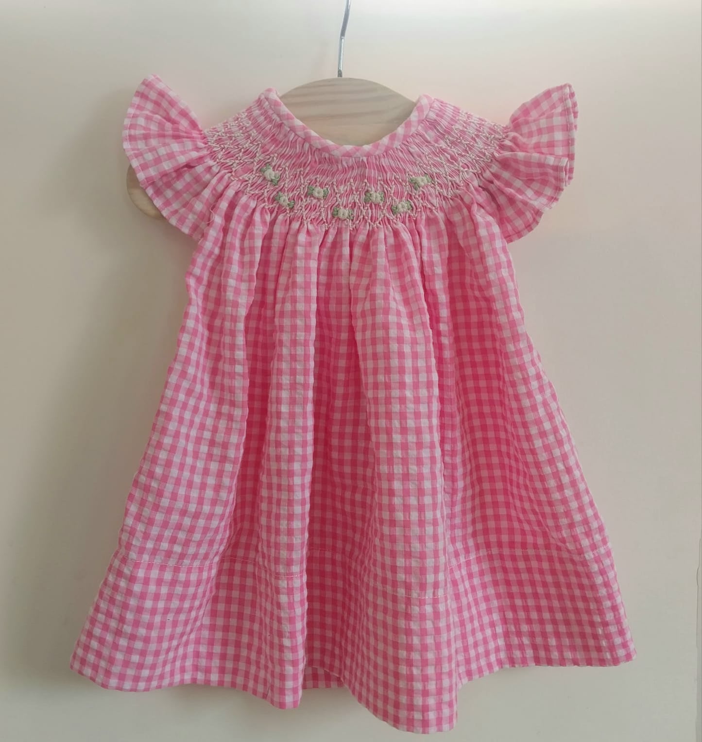 Pink Meadow Smock Dress