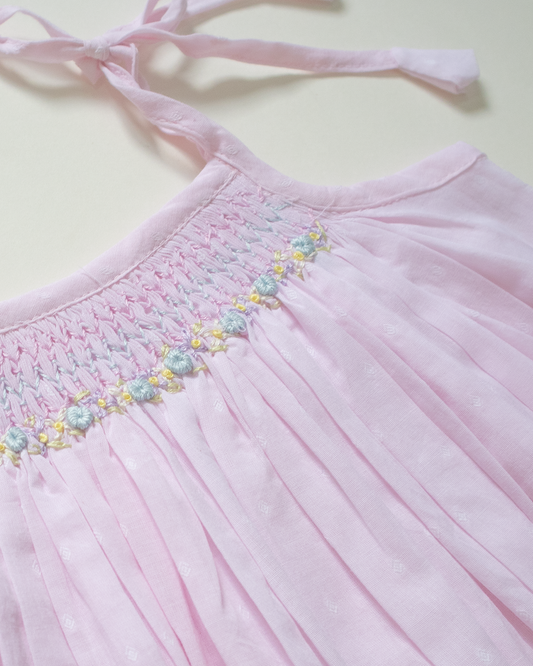 Tie up Smock - Pure Cotton