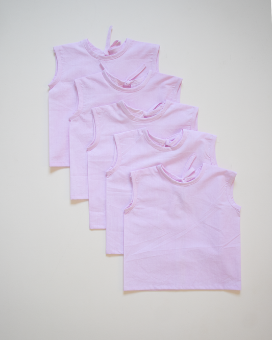 Newborn Jabala Pure Cotton - Orchid Pink - Set of 5
