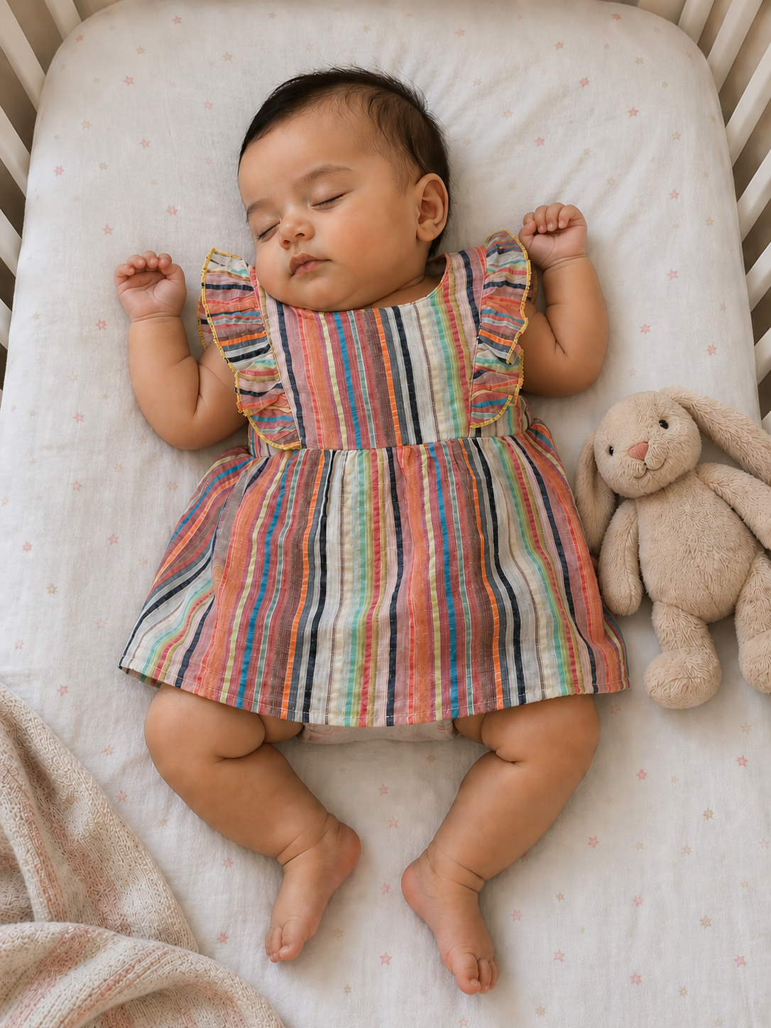 Cotton Dress Rainbow Dreams