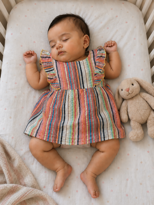 Cotton Dress Rainbow Dreams