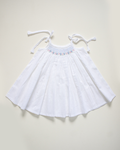 Tie up Smock - Pure Cotton